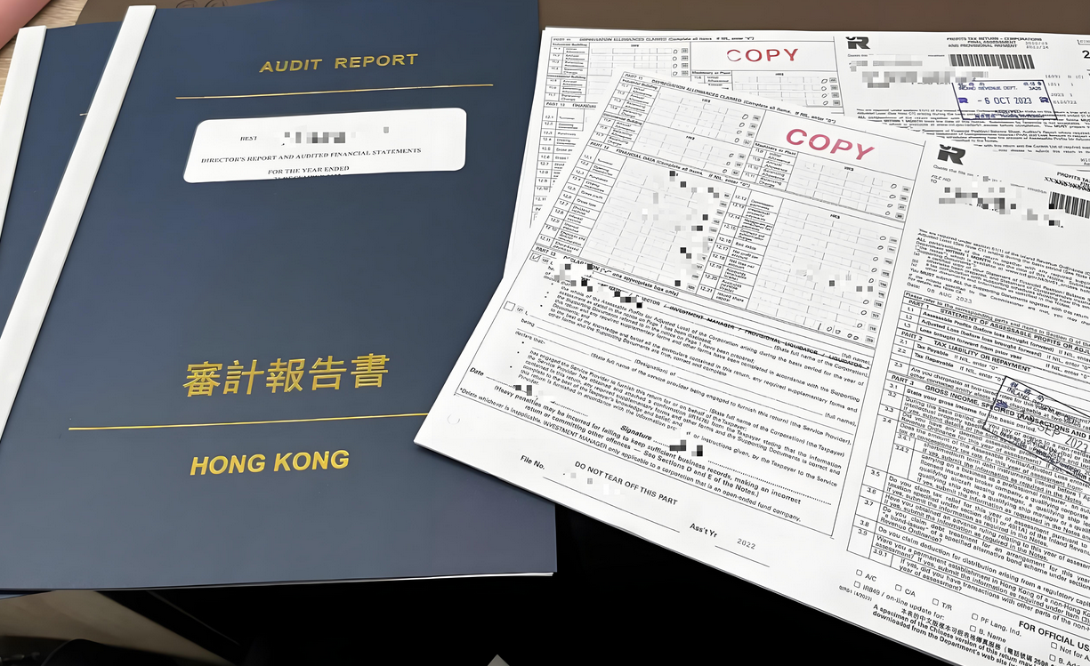香港公司審計報告樣本 香港公司審計報告樣本