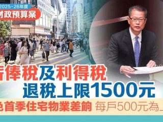 香港2025至2026財政預(yù)算案出爐，對企業(yè)有哪些利好消息？